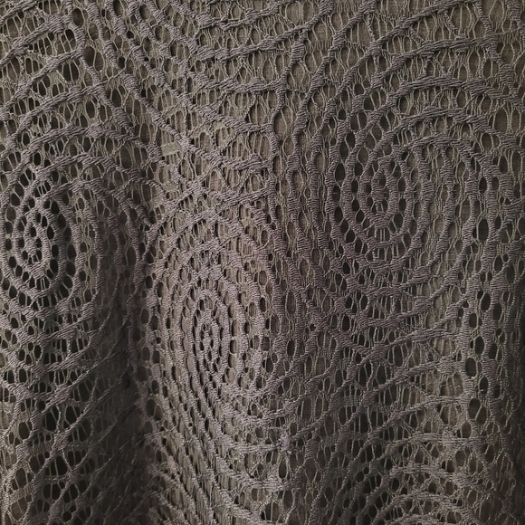 Women's Black Lace overlay top Sz 3X - Picture 3 of 8